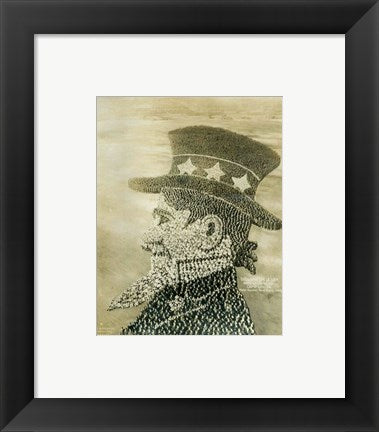 Framed Art Camp Lee Virginia 1918 Framed Art for your Home Wall Decor 18x24 Artwork