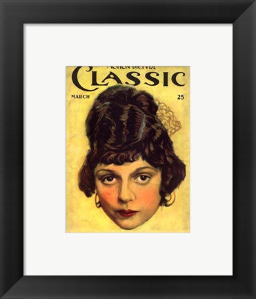 Framed Art Clarine Seymour Motion Picture Classic Wall Decor 18x24 Artwork