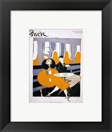 Framed Art I Propose Dinner Puck Magazine Cover 1916 Dec 9 Wall Decor 18x24 Artwork