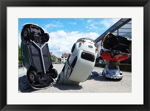 Framed Art Kafer ZKM Wall Decor 18x24 Artwork