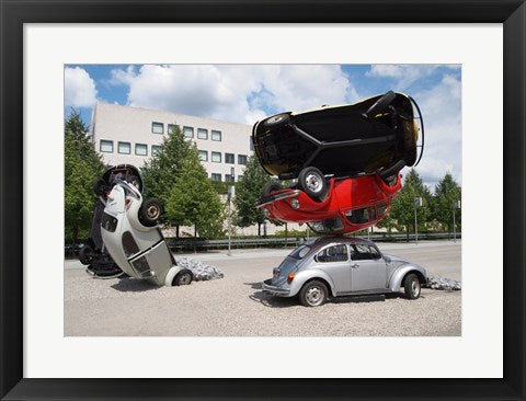 Framed Art Kafer ZKM GBA Wall Decor 18x24 Artwork