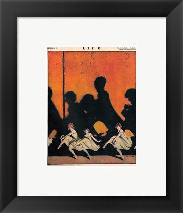Framed Art Life Drama 1914 Wall Decor 18x24 Artwork