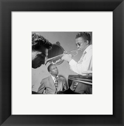 Framed Art Miles Davis, Howard McGhee, September 1947 Wall Decor 18x24 Artwork