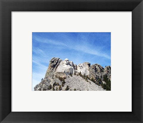 Framed Art Mount Rushmore Wall Decor 18x24 Artwork