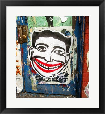 Framed Art Tilyou Graffiti Wall Decor 18x24 Artwork