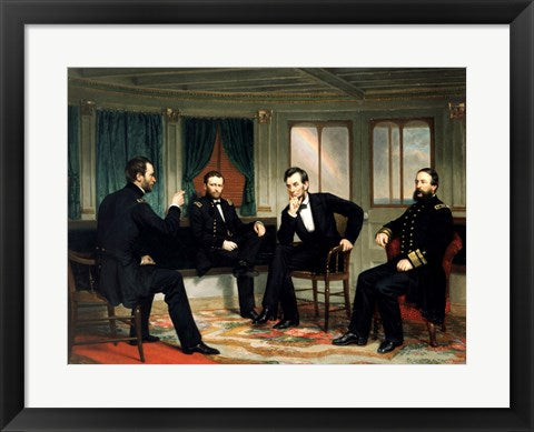 Framed Art The Peacemakers 1868 Wall Decor 18x24 Artwork