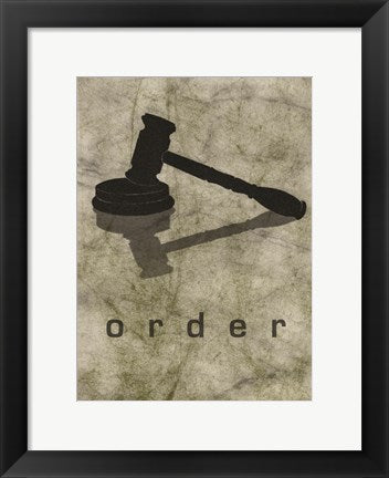 Framed Art Order Wall Decor 18x24 Artwork