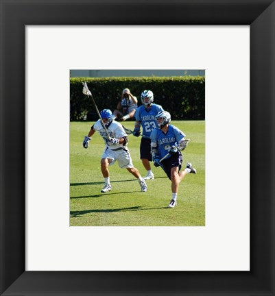 Framed Art UNC Duke Lacrosse Wall Decor 18x24 Artwork