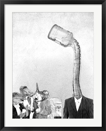 Framed Art The Water Cooler Wall Decor 18x24 Artwork