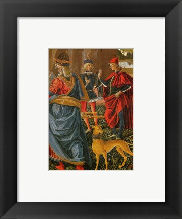 Framed Art Saint Bernardino saves a dead man Pintoricchio Wall Decor 18x24 Artwork