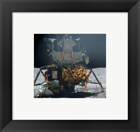 Framed Art Apollo16 Framed Art for your Home Wall Decor 18x24 Artwork