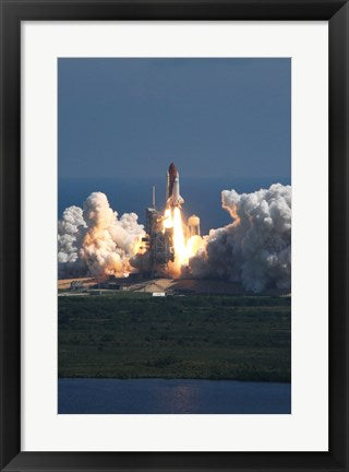 Framed Art Atlantis Launch Framed Art for your Home Wall Decor 18x24 Artwork