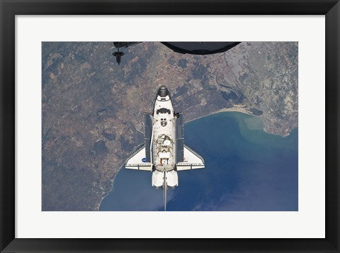 Framed Art Atlantis in Orbit Framed Art for your Home Wall Decor 18x24 Artwork