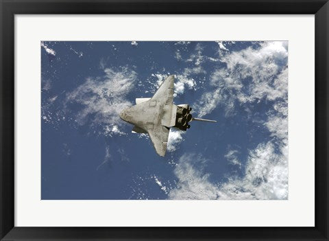 Framed Art Atlantis Underside STS117 Wall Decor 18x24 Artwork
