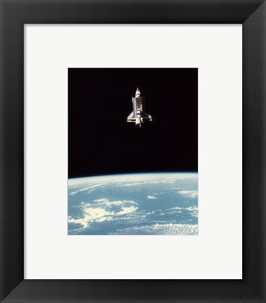 Framed Art Challenger 1983 Framed Art for your Home Wall Decor 18x24 Artwork