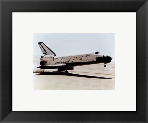 Framed Art Columbia Landing Framed Art for your Home Wall Decor 18x24 Artwork