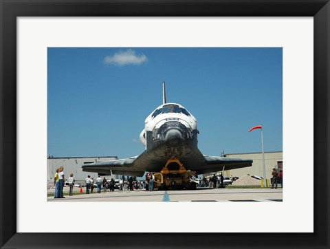 Framed Art Shuttle Discovery Wall Decor 18x24 Artwork