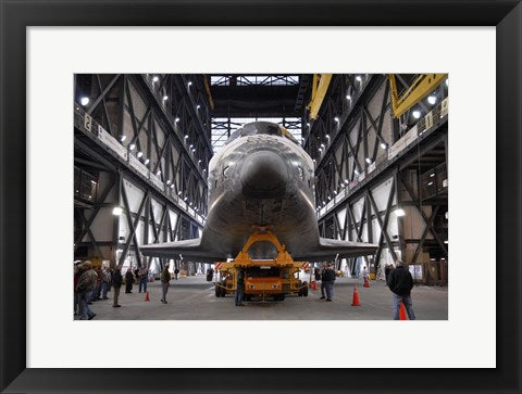 Framed Art STS-117 Atlantis VAB Wall Decor 18x24 Artwork
