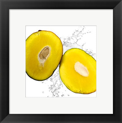 Framed Art Mango Splash Wall Decor 18x24 Artwork