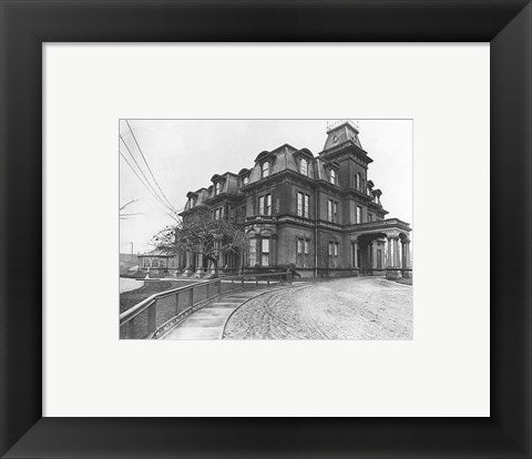 Framed Art Government House circa 1908 Wall Decor 18x24 Artwork