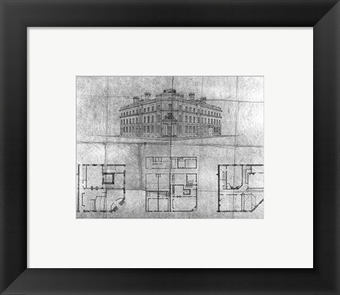 Framed Art Plans for bank of British North America Toronto Wall Decor 18x24 Artwork