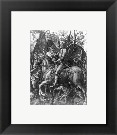 Framed Art Crusades by Albrecht Durer Wall Decor 18x24 Artwork