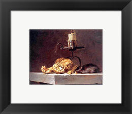 Willem Van Aelst  Still Life with Mouse and Candle