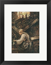 Framed Art Frog Prince by Arthur Rackham Wall Decor 18x24 Artwork