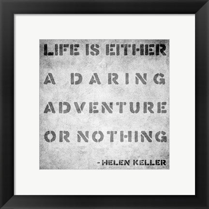 Framed Art Life Quote Wall Decor 18x24 Artwork
