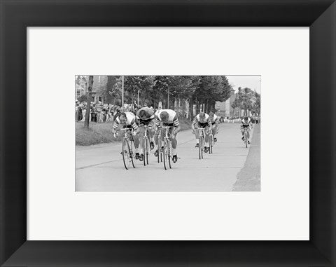 Framed Art Tour de france 1966 Wall Decor 18x24 Artwork