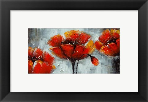 Abstract Poppies
