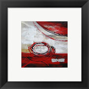 Abstract Circles II - red