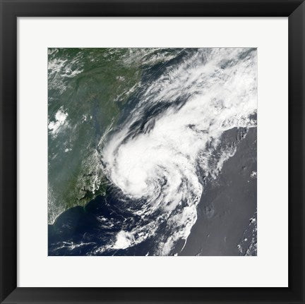 Framed Art Tropical Storm Beryl formed in the Northwestern Atlantic on July 18, 2006 Wall Decor 18x24 Artwork