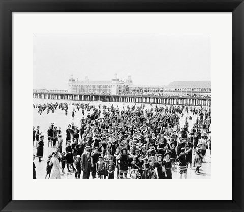 Framed Art Atlantic City Pier Framed Art for your Home Wall Decor 18x24 Artwork