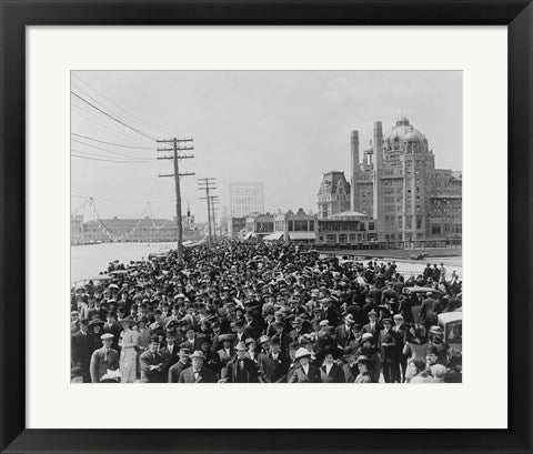 Framed Art Atlantic City Beauty Pageant Wall Decor 18x24 Artwork