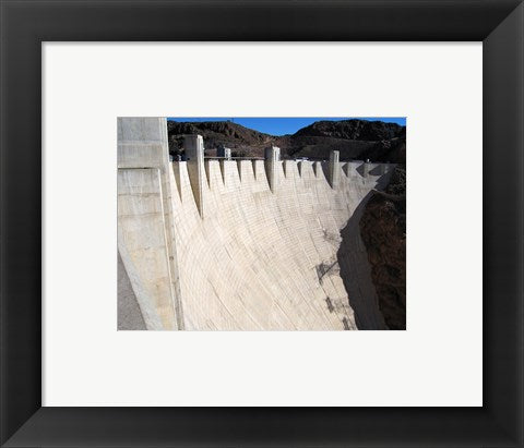 Framed Art Hoover Dam Wall Decor 18x24 Artwork