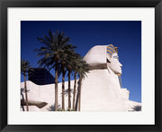 Dramatic Sphynx at the Luxor Hotel Casino in Las Vegas Excalibur Hotel Turets, Las Vegas, Nevada
