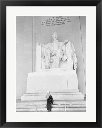 Framed Art Lincoln Memorial Wall Decor 18x24 Artwork