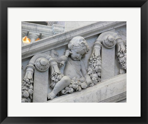 Framed Art Library of congress architecture detail Wall Decor 18x24 Artwork