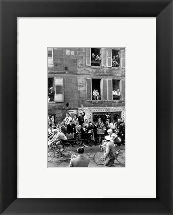 Framed Art Tour de France 1958 Wall Decor 18x24 Artwork