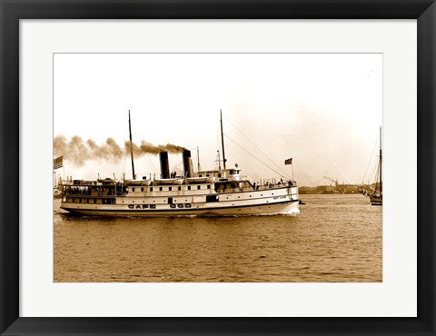 Framed Art S.S. Cape Cod Wall Decor 18x24 Artwork