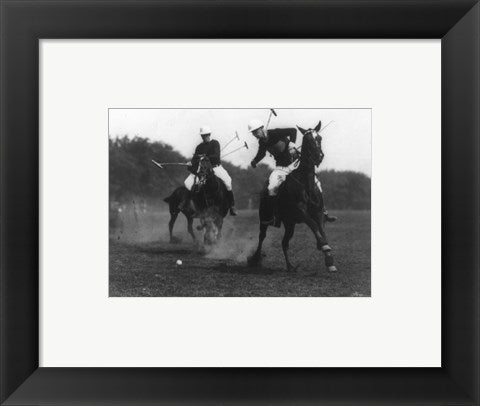 Framed Art This was the first match of the War Dept. Polo Association Tournament Wall Decor 18x24 Artwork