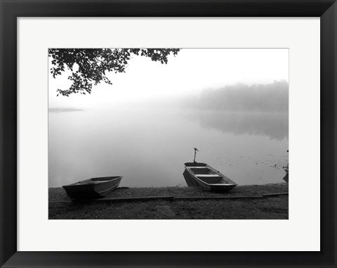 Framed Art Early Morning Fishing Framed Art for your Home Wall Decor 18x24 Artwork