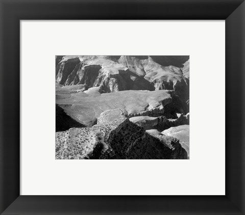 Framed Art Grand Canyon National Park from Yava Point by Ansel Adams Wall Decor 18x24 Artwork