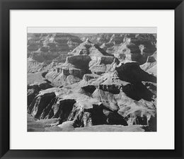 View of rock formations, Grand Canyon National Park,  Arizona, 1933 by Ansel Adams