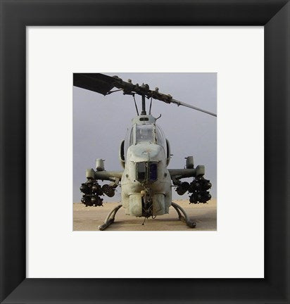 Framed Art AH-1 Cobra Framed Art for your Home Wall Decor 18x24 Artwork