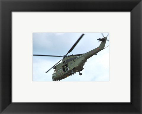 Framed Art RAF Westland SA-330E Puma HC1 Wall Decor 18x24 Artwork