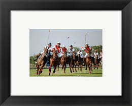 Indonesia plays against Thailand in a round robin SEA Games 2007 Thailand Polo match