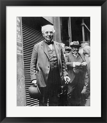 Framed Art Thomas Edison Wall Decor 18x24 Artwork