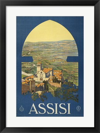 Framed Art Assisi Framed Art for your Home Wall Decor 18x24 Artwork